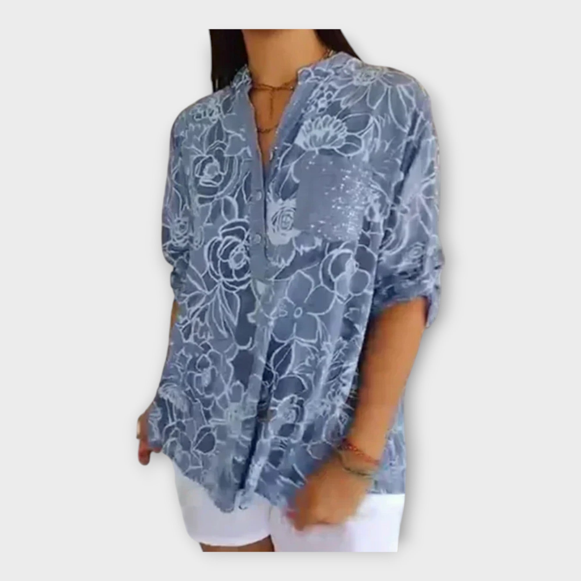 Elegant Blouse with Design