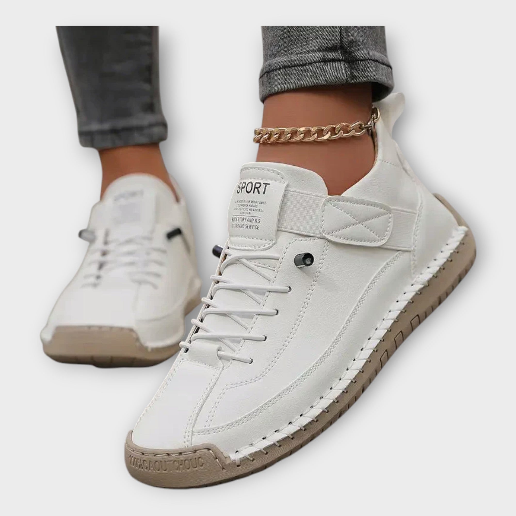 Sports shoes with a sleek and practical design